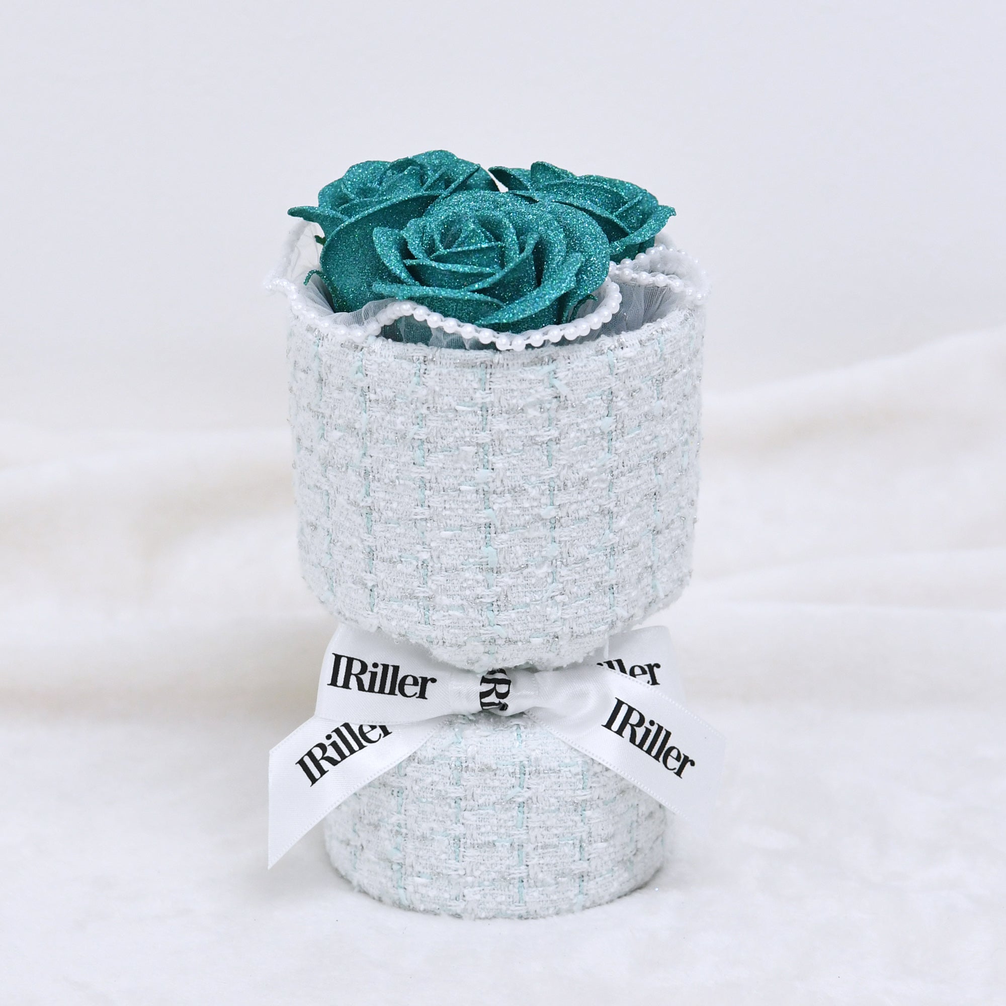 グリッターローズの花束 枯れないバラ ツイードブーケ｜【公式