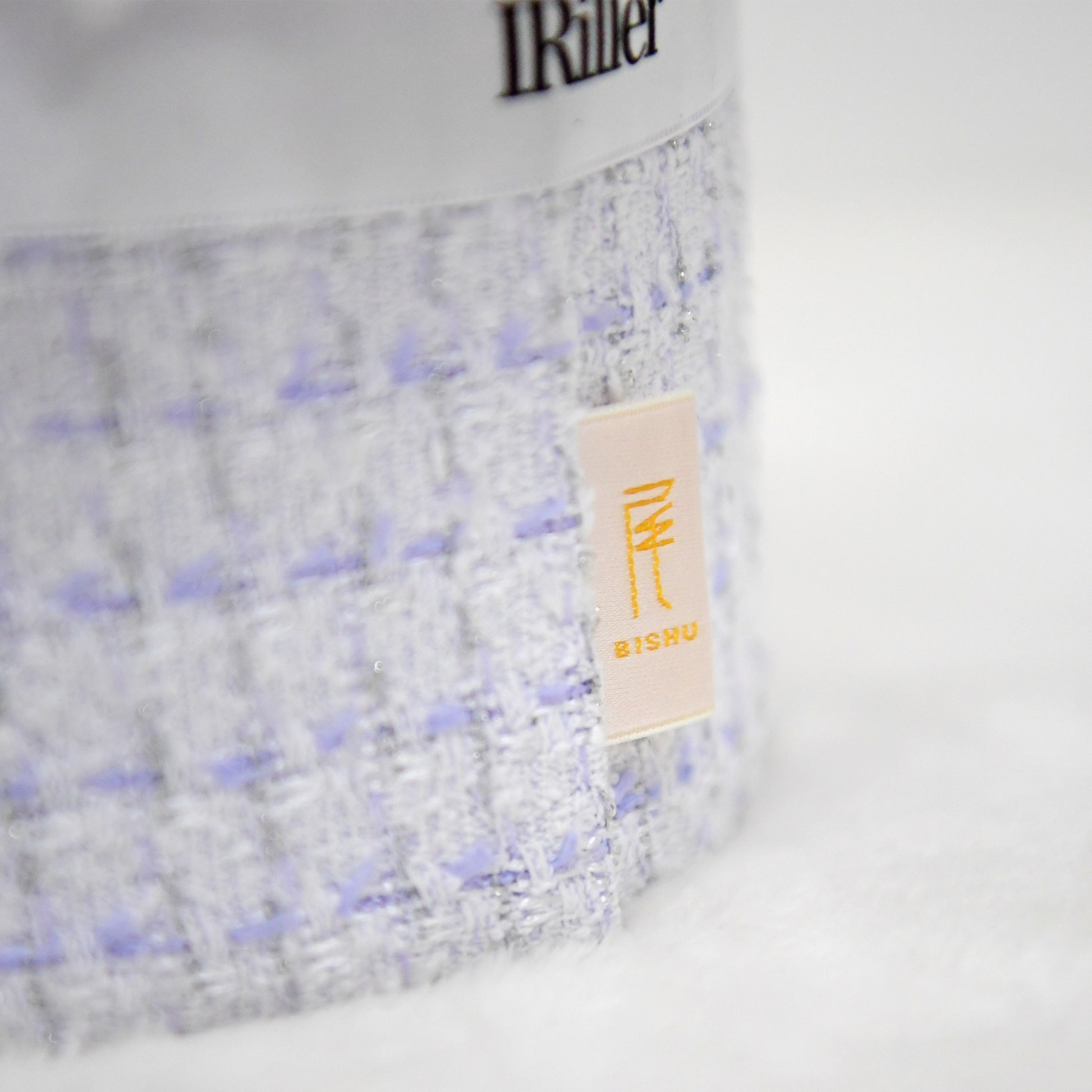 尾州ツイード｜尾州マーク｜紫｜淡菫｜アイリエ