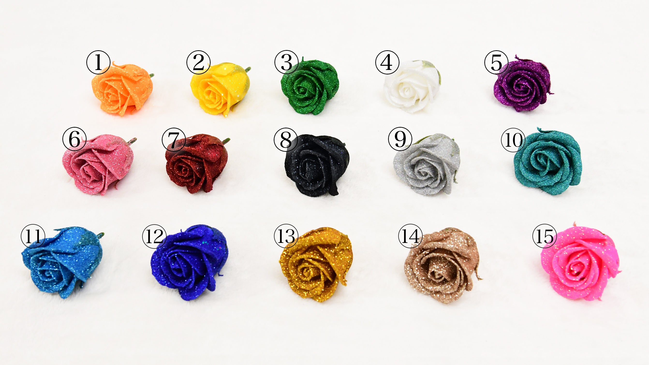 「輝」グリッターローズBOXエメラルド 輝」グリッターローズBOXエメラルド